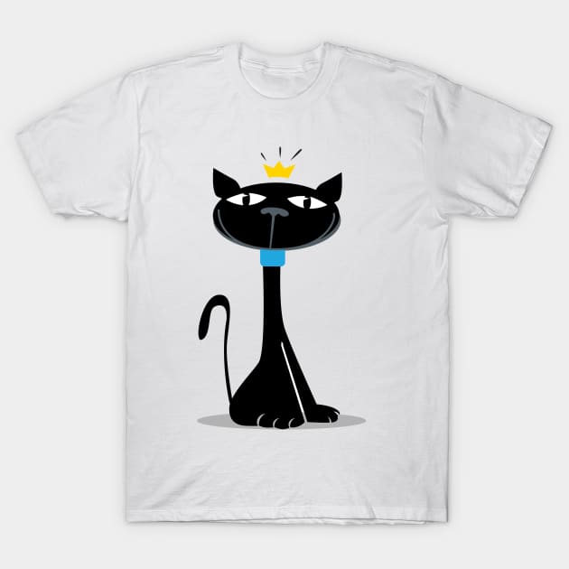 Siamese cat T-Shirt by ilaamen